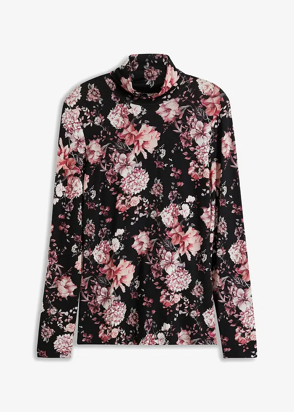 Longsleeve in een zachte viscosemix, bonprix