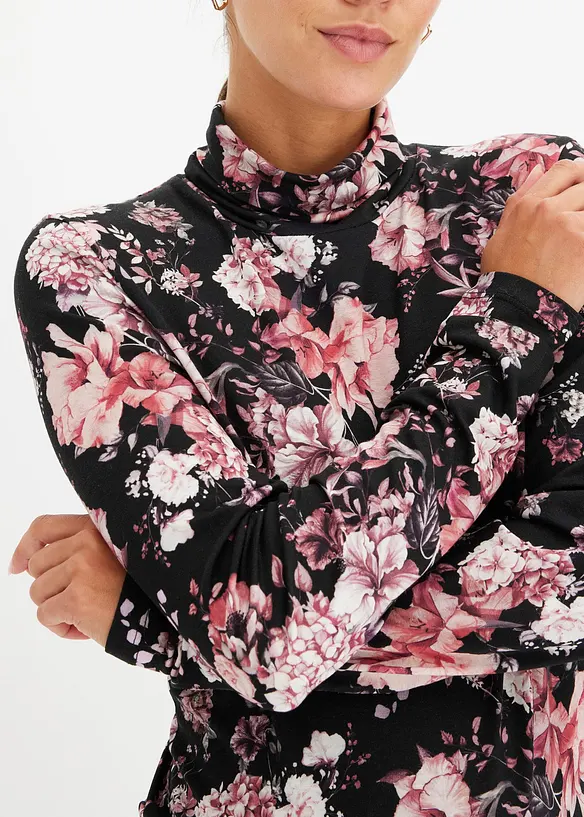 Longsleeve in een zachte viscosemix, bonprix