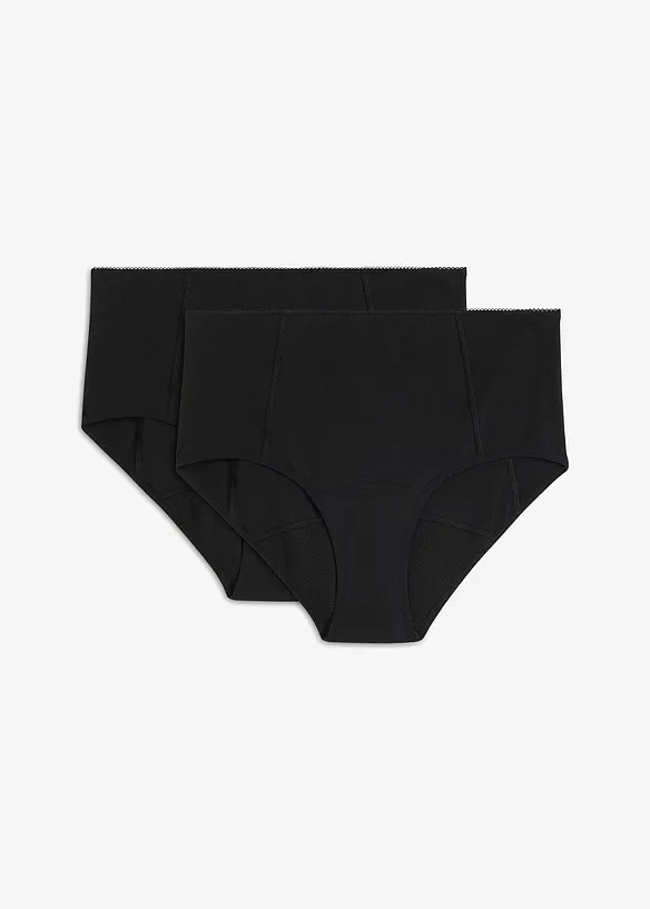 Menstruatie maxi hipster met biologisch katoen, medium flow (set van 2), bonprix