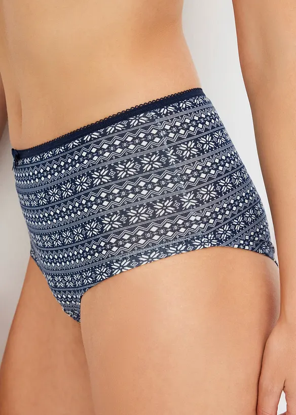 Maxi hipster met biologisch katoen (set van 4), bonprix