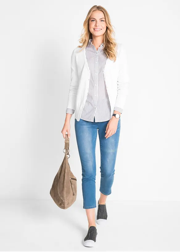 Basic vest met knoopsluiting, bonprix
