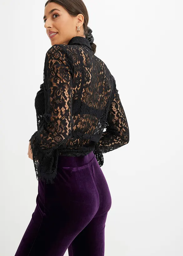 Legging van zacht fluweel, bonprix