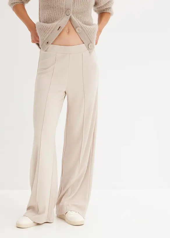Jersey broek van comfortabel punto di roma, bonprix