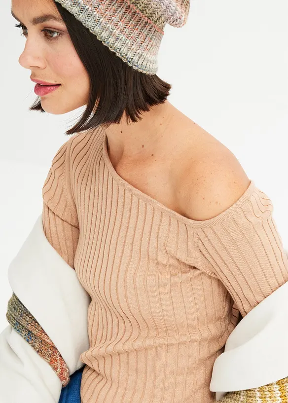 Geribd one shoulder shirt, bonprix