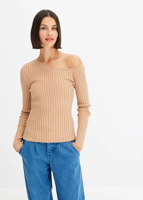 Geribd one shoulder shirt, bonprix