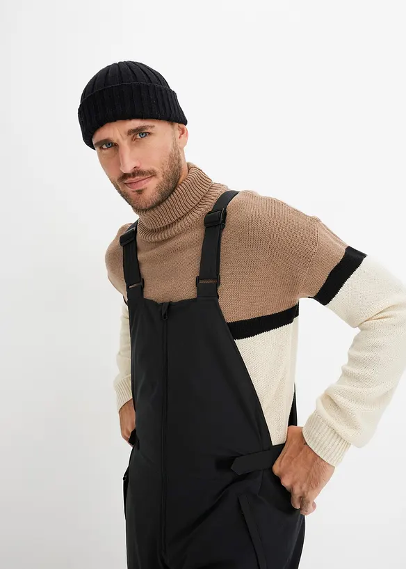 Waterdichte skibroek met bretels, bonprix