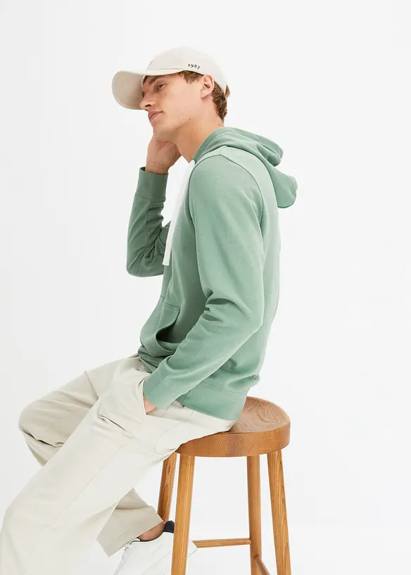 Hoodie van puur katoen, bonprix