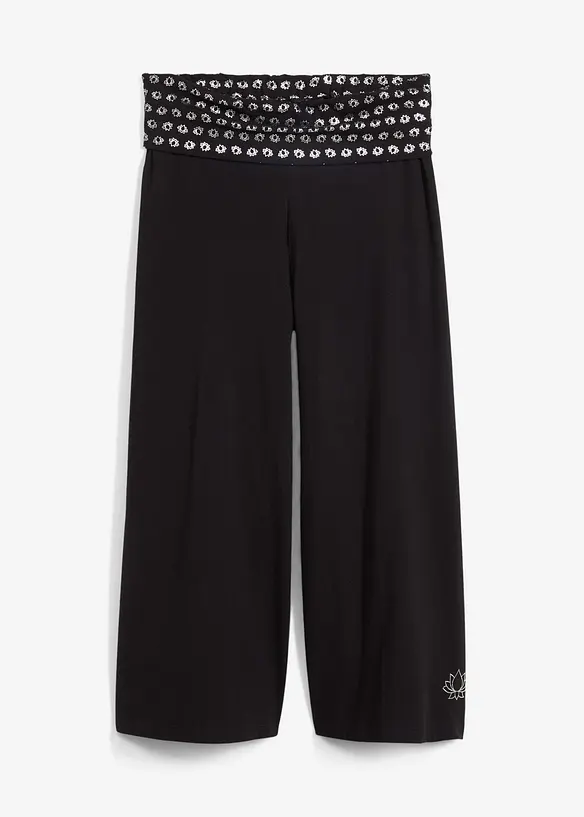 Sport shirtbroek met comfortband, kuitlang, bonprix