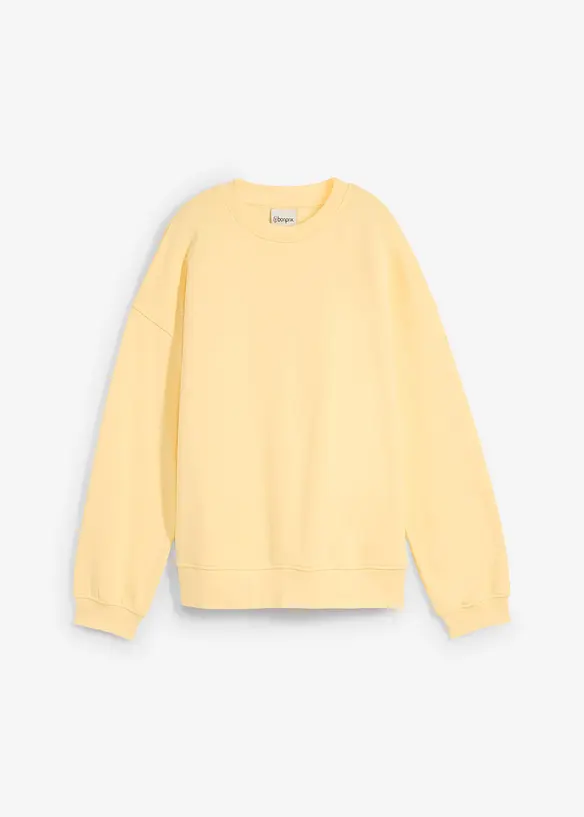 Oversized sweater van katoen, bonprix