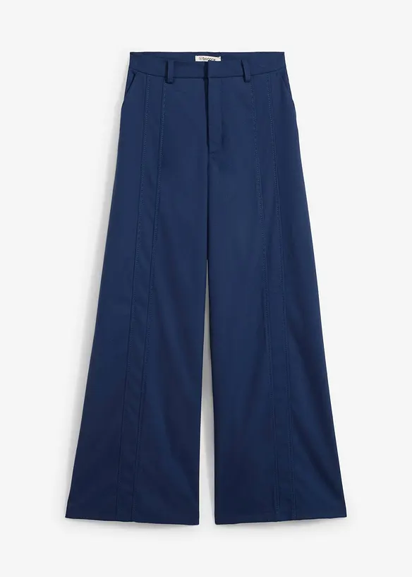 Marlene broek met hoge tailleband van viscosemix, bonprix