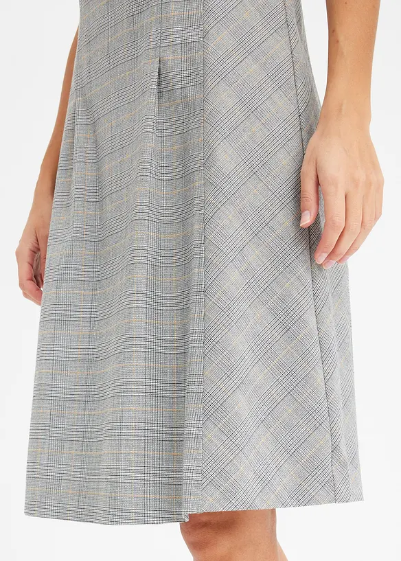 Glencheck jurk, bonprix