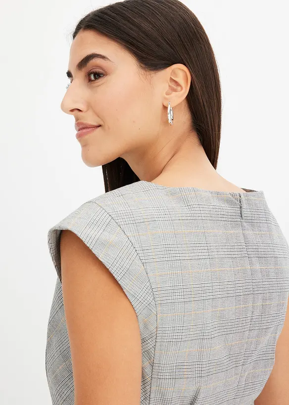 Glencheck jurk, bonprix
