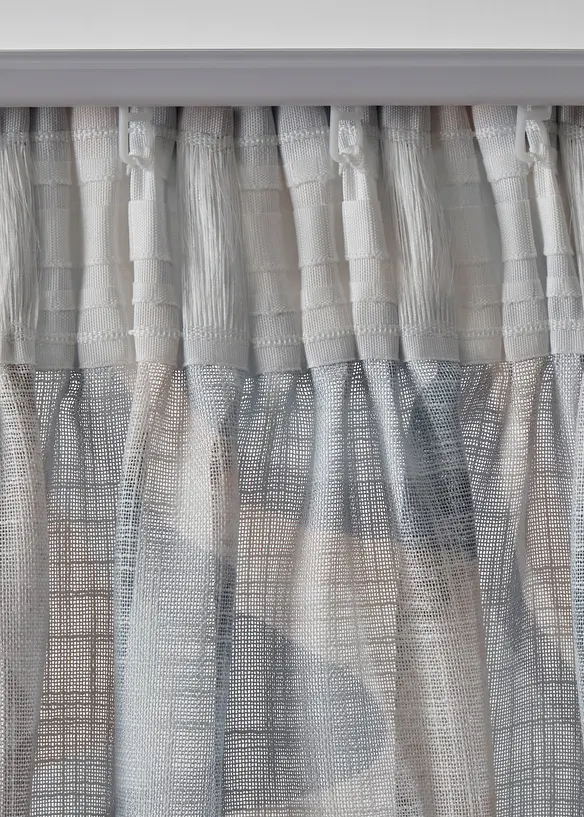 Jacquard gordijn met gerecycled polyester (1 stuk), bonprix