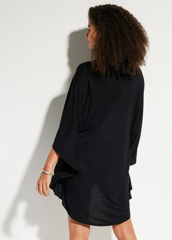 Transparante strandjurk van viscose, bonprix