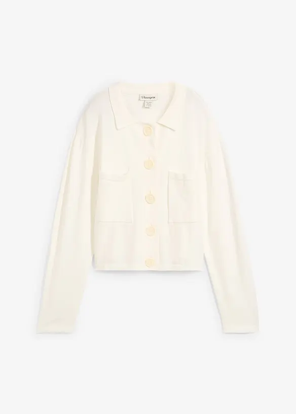 Kort fijngebreid vest, bonprix