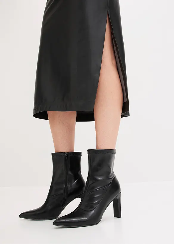Imitatieleren rok, bonprix