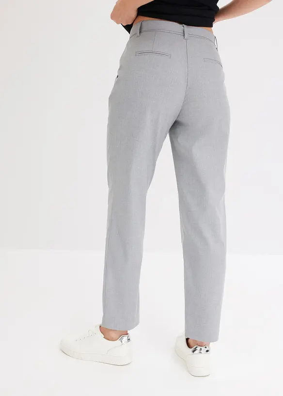Bandplooibroek met riem, bonprix