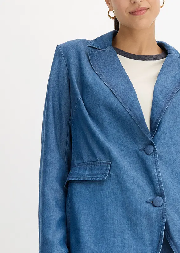 Lyocell blazer, bonprix