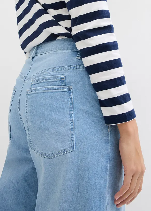Ballonjeans mid waist, cropped, bonprix