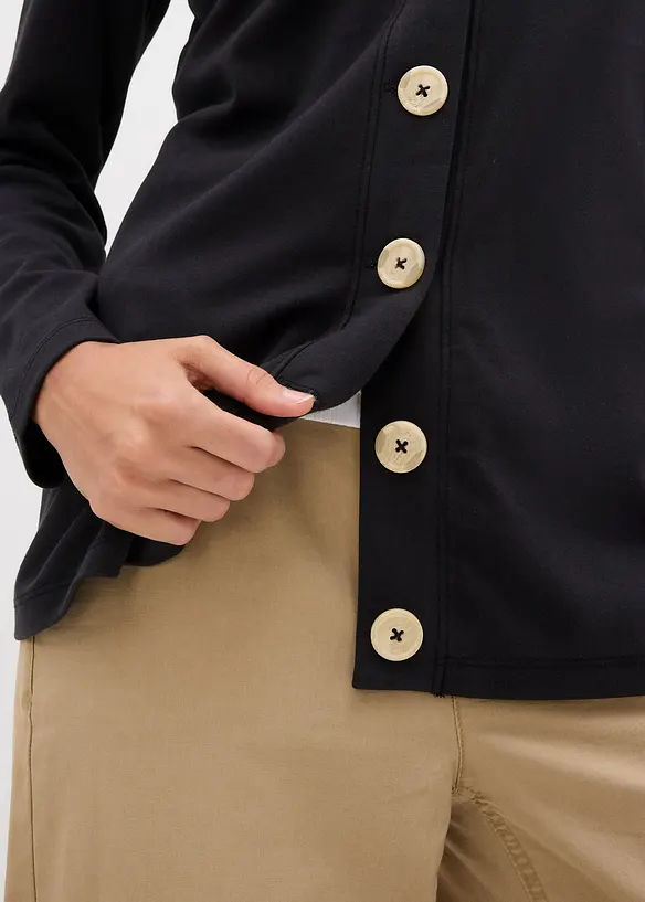 Shirtvest van puur biologisch katoen, bonprix