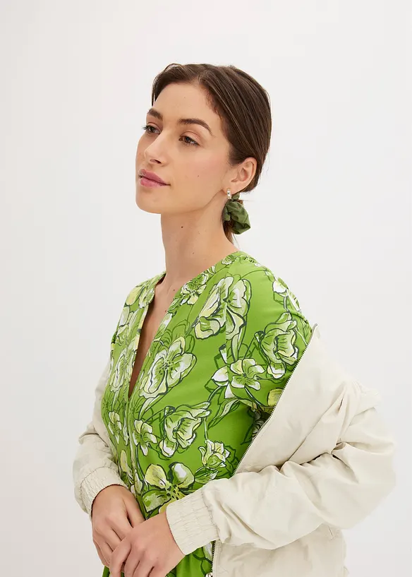 Jersey jurk van een elastische katoen-mix, bonprix