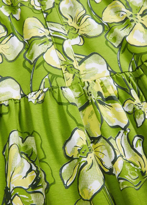 Jersey jurk van een elastische katoen-mix, bonprix