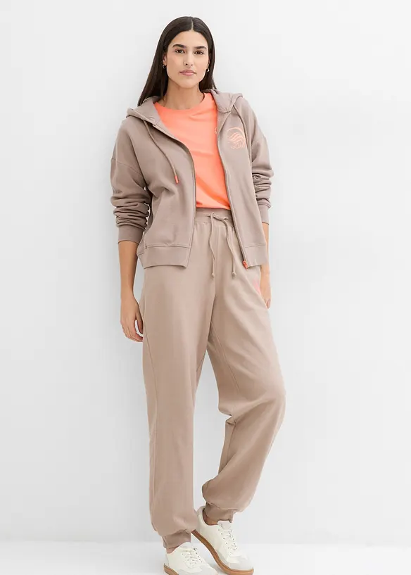 Sweatpants met strepen, bonprix