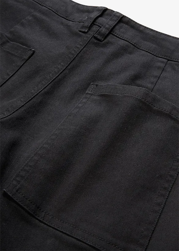Twill broek van elastische katoenmix, bonprix