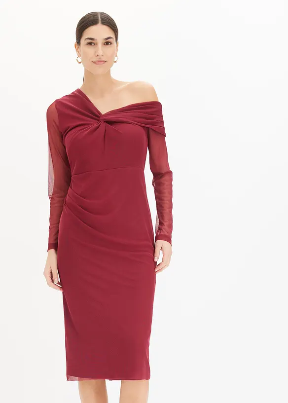 Accentuerende midi jurk, bonprix