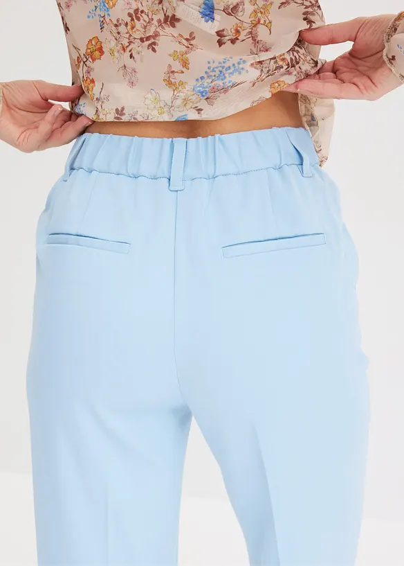Pantalon met comfortabele tailleband, bonprix
