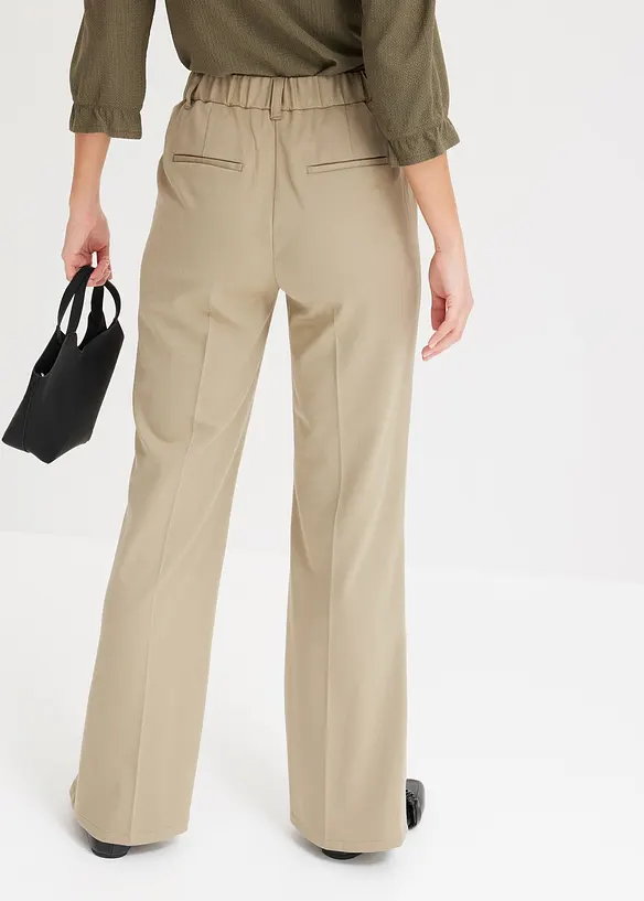 Pantalon met comfortabele tailleband, bonprix