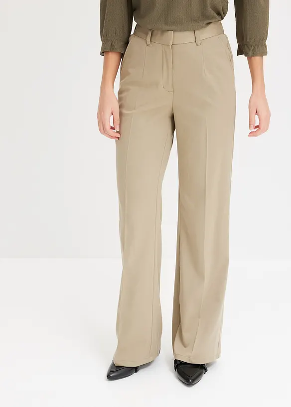 Pantalon met comfortabele tailleband, bonprix