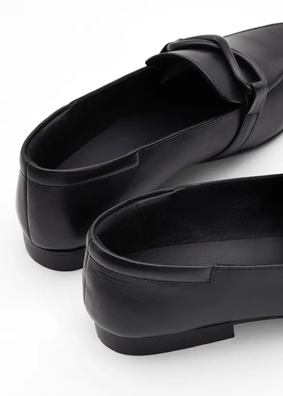 Leren loafers, bonprix