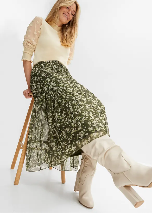 Maxi rok, bonprix