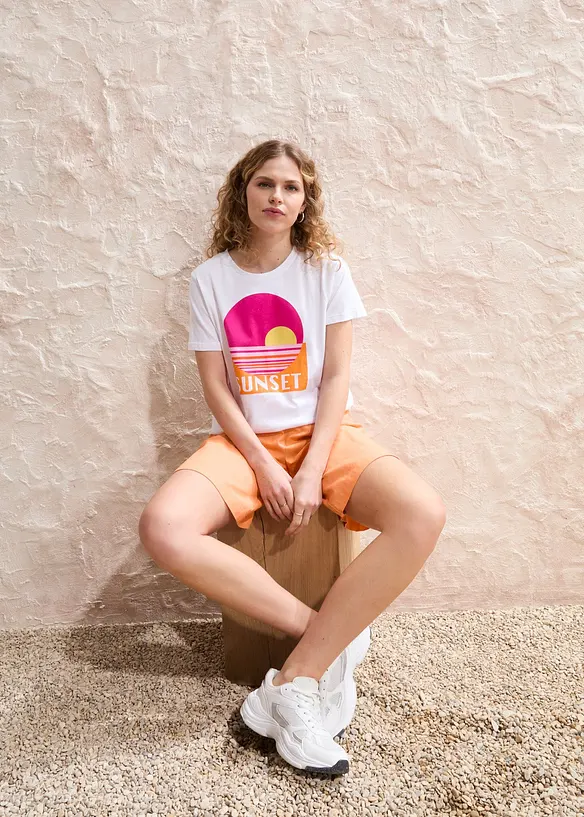 T-shirt van puur biologisch katoen, bonprix