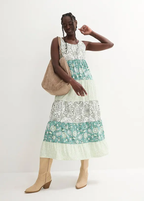 Maxi jurk van katoen-jersey, bonprix