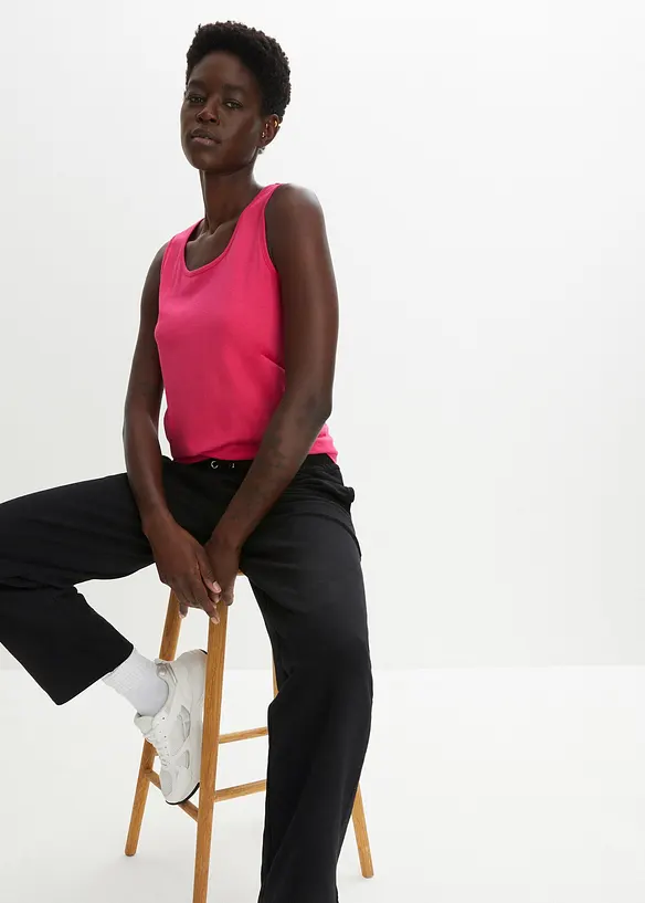 Essential tanktop, naadloos, bonprix