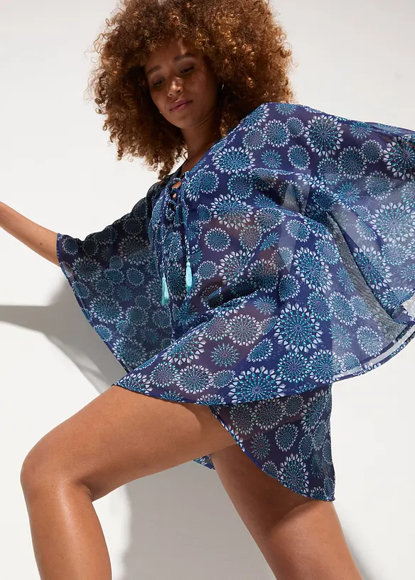 Strandtuniek van chiffon, bonprix