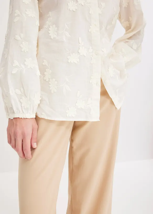 Blouse van puur katoen, bonprix