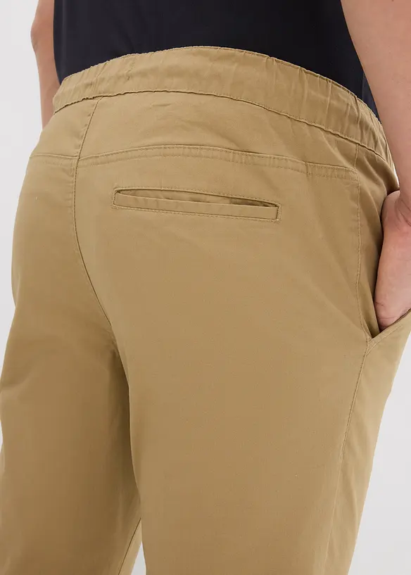 Regular fit stretch instapbroek, straight, bonprix