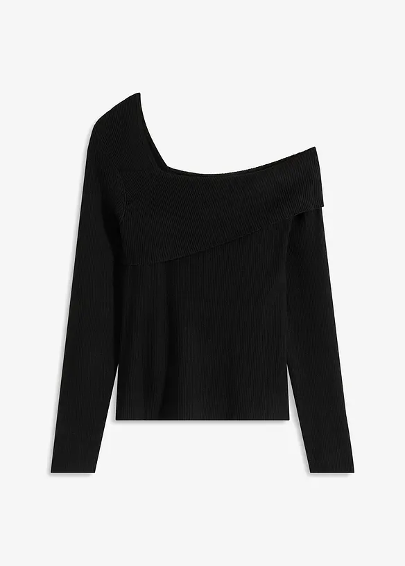 Korte off shoulder trui, bonprix