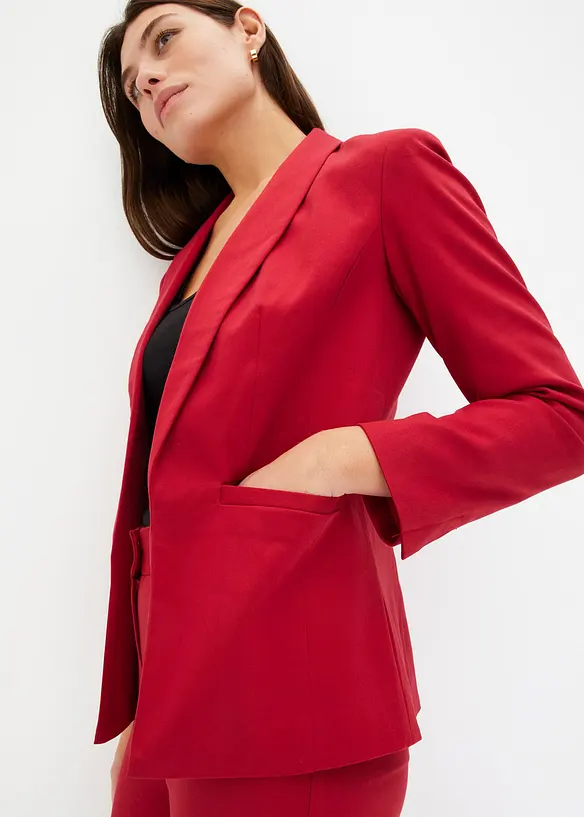 Blazer zonder knopen met 3/4 mouwen, bonprix