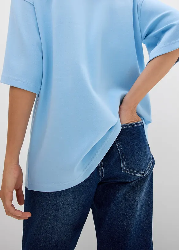 Oversized shirt van puur, zwaar biologisch katoen, bonprix