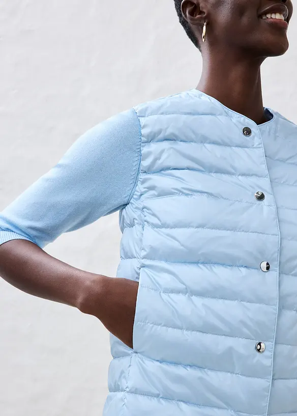 Lichte donzen bodywarmer met gerecyclede donzen, bonprix