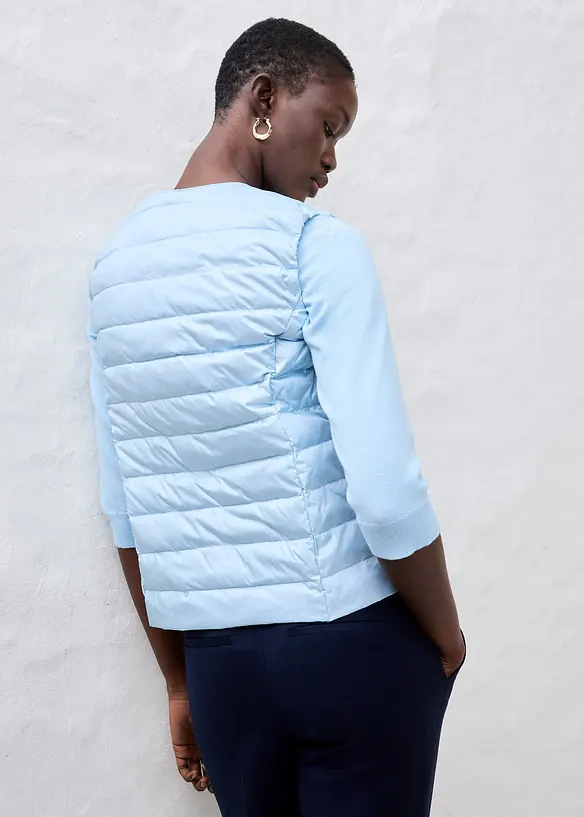 Lichte donzen bodywarmer met gerecyclede donzen, bonprix