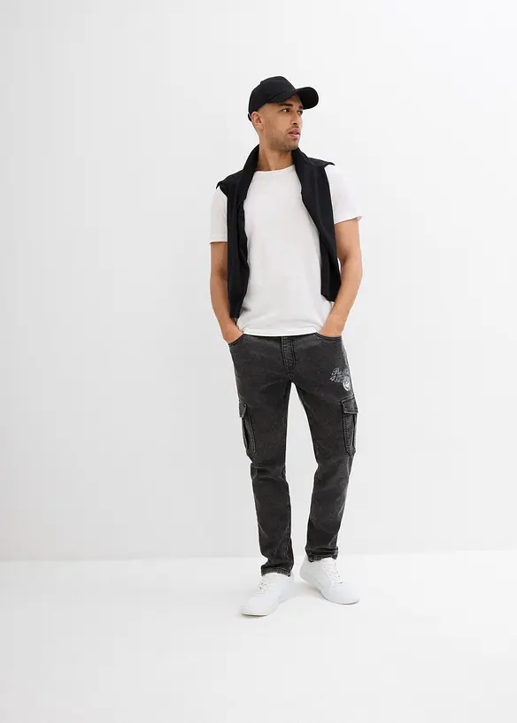 Instap jeans regular fit, tapered, bonprix