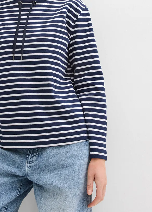 Sweater van gestructureerd materiaal, bonprix