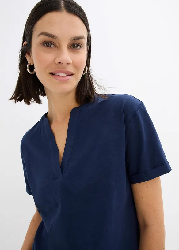 Shirt tuniek van biologisch katoen, bonprix