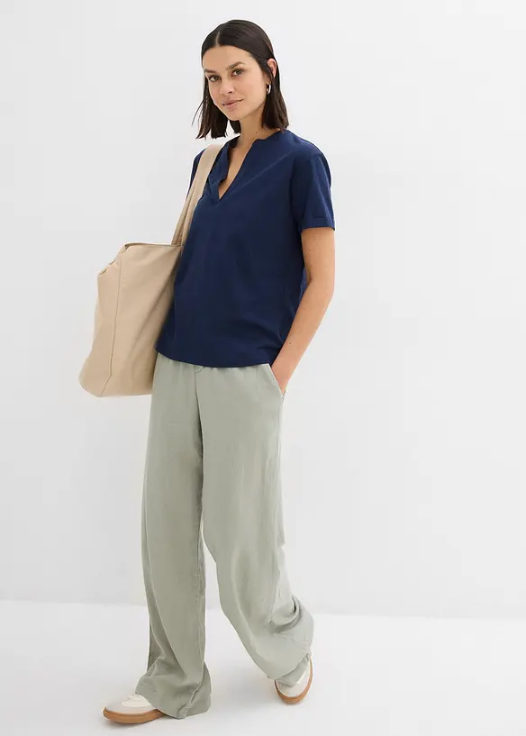 Shirt tuniek van biologisch katoen, bonprix
