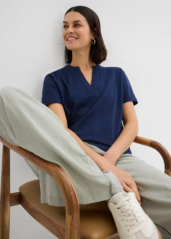 Shirt tuniek van biologisch katoen, bonprix
